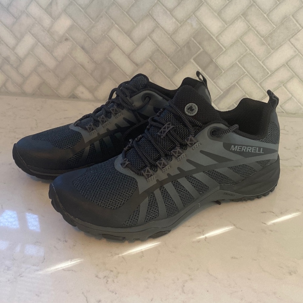 Women’s Black Merrells Size 8 hiking shoes